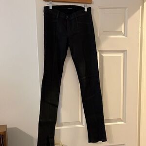 J Brand Women's Classic Black Skinny Jeans